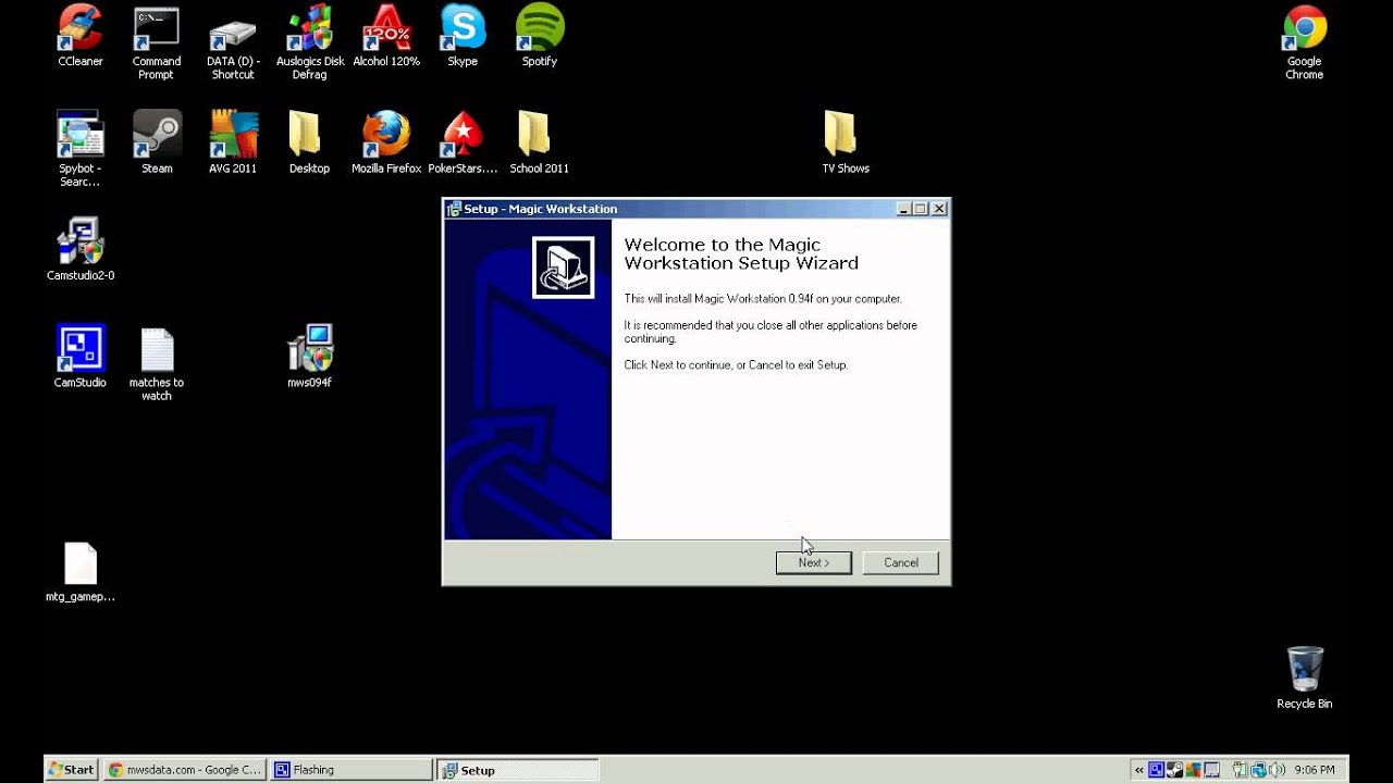 magic workstation setup YouTube
