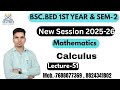 BSC BED 1ST YEAR & 2ND SEMESTER#Unit-4#Lec-14#Triple integral #Calculus