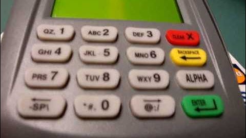 FD100 Credit Card Terminal Overview