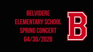 Belvidere Elementary School Spring Concert 2026-04-30