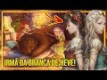 A HISTÓRIA DE BRANCA DE NEVE E ROSA VERMELHA!