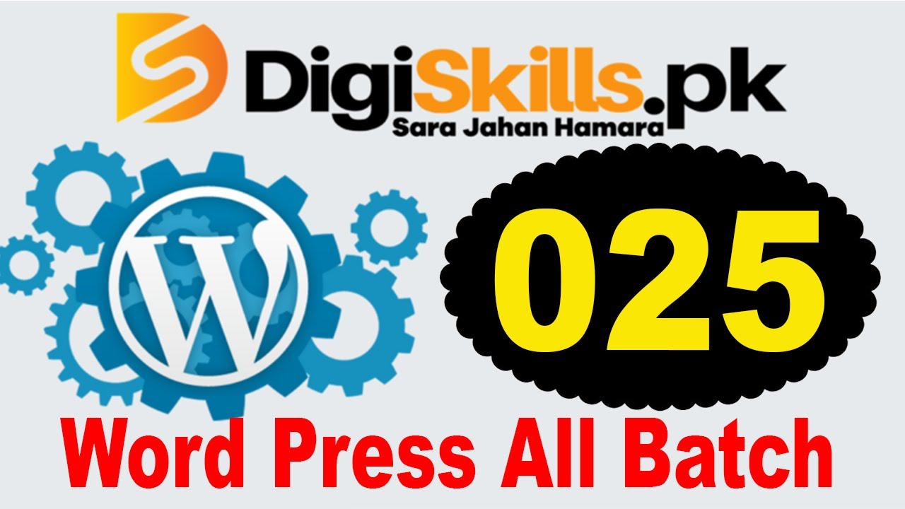 25 - Posts vs Pages - WordPress in Urdu Hindi by DigiSkills - YouTube