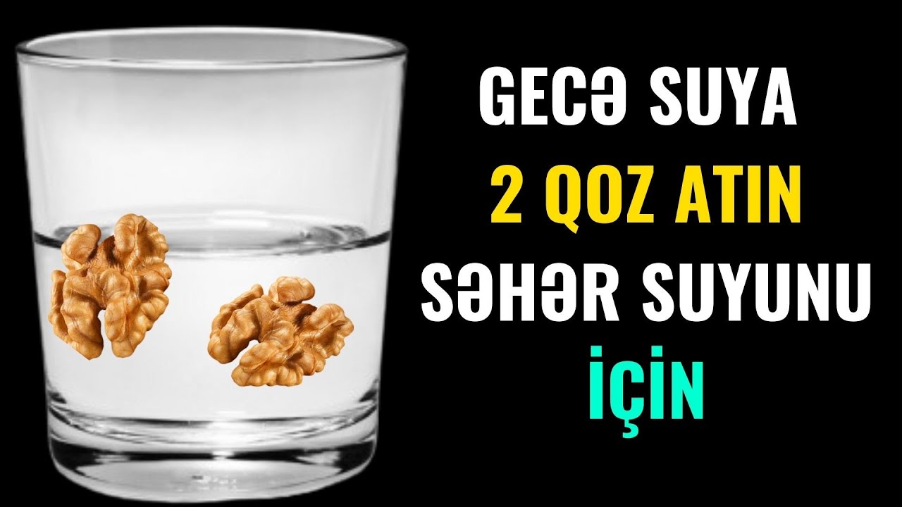 Qozun bu faydalarını biləndən sonra  hər gün 2 dənə yeyəcəksiz