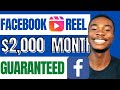 How to make money with facebook reels step by step guide for beginners