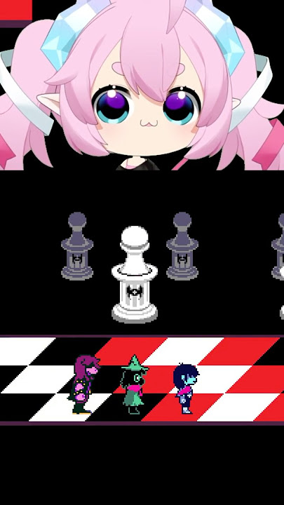 Deltarune makes Chibi RAGE 💀💀💀 #shorts #chibidoki #vtuber