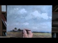 Painting a sky tutorial. Acrylic