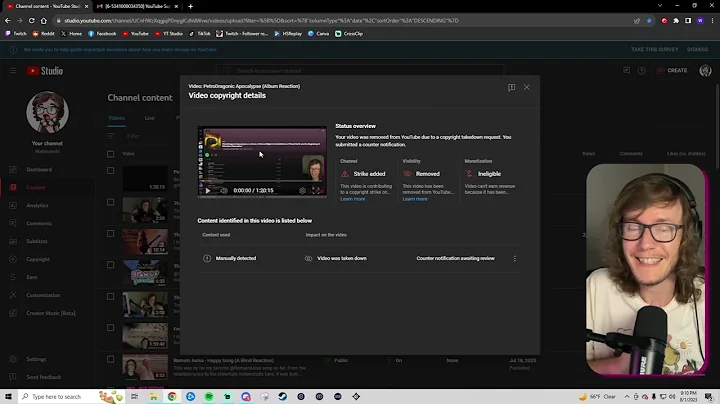 Copyright Claim Fraud by scammer attacking YouTube creators, and YouTube does ... nothing?