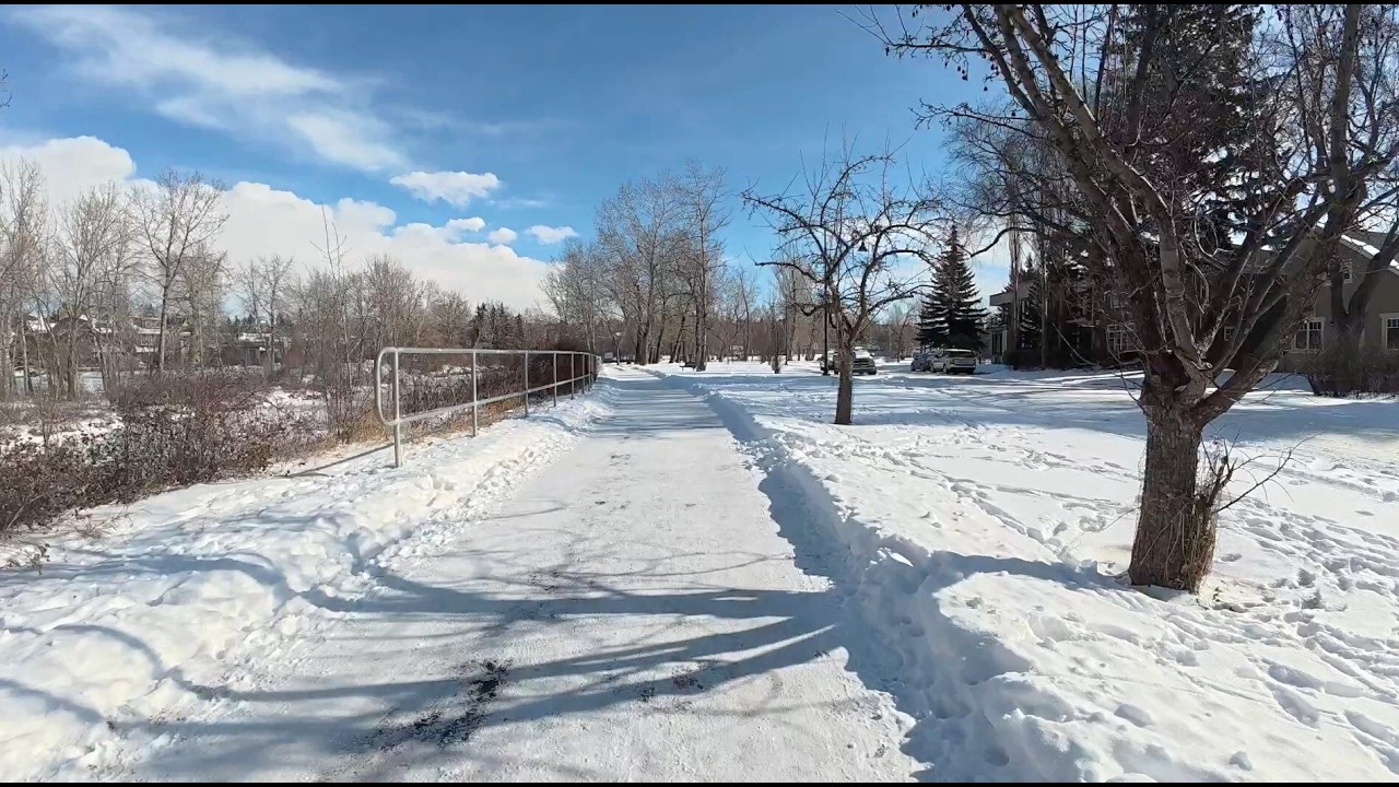 YYC Winter Fat Bike Commute Feb 23, 2026