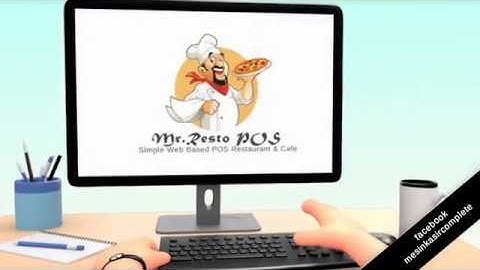 mr resto pos trailer simple aplikasi software program restoran cafe rumah makan