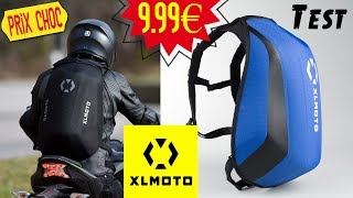 Test Un sac à dos moto rigide et étanche pour moins de 10€ 