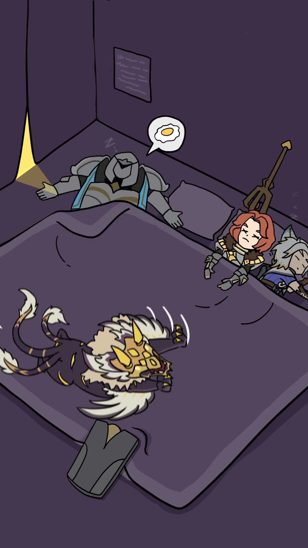 Who's still awake at midnight? LU! KAS! [○･｀Д´･ ○]!