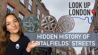 Hidden History Of Spitalfields Streets Pavement Roundels That Share Local History