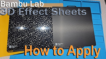 How to apply the Bambu Lab