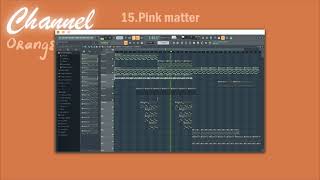 Frank Ocean - Pink matter  Instrumental FL STUDIO REMAKE [channel ORANGE.15]