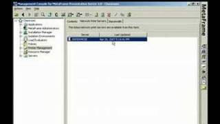 Citrix Training Video 1 session printer psc policy