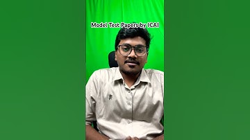 Model Test papers for CA Final by ICAI.