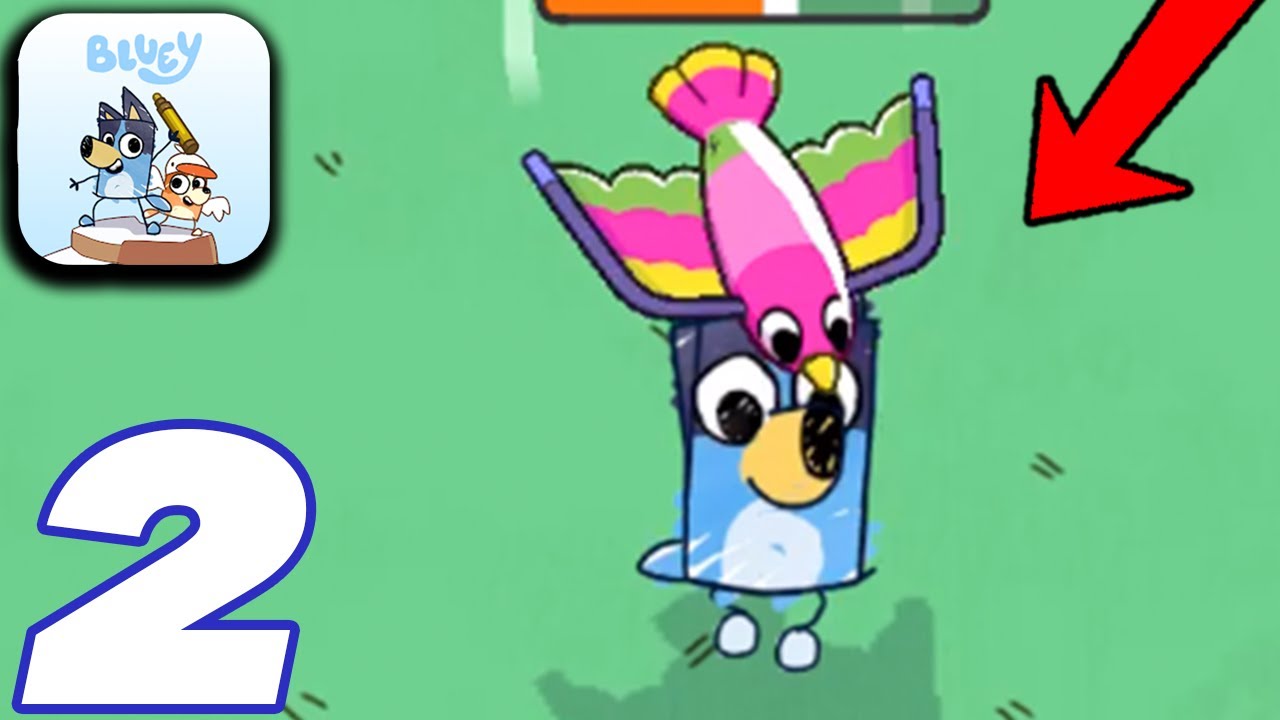 BLUEYS QUEST FOR THE GOLD PEN Gameplay Walkthrough Part 2 - The Beach Level (iOS Android)