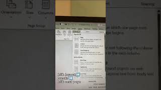 ES TRICK HMPS ES 2023-Cara Membuat Halaman Yang Berbeda #MicosoftWord #trickword #hmpsesuinsalatiga