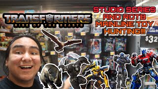 EPIC TRANSFORMERS RISE OF THE BEASTS TOY HUNT!!! HUNTING FOR STUDIO SERIES AND MAINLINE VOYAGERS!!!!