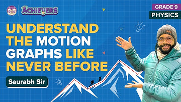 Learn Motion Graphs like Never Before | Graphical Representation of Motion Class 9 Science (Physics)