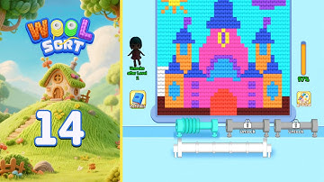 Wool Sort Level 14 Full Walkthrough