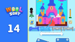 Wool Sort Level 14 | Puzzle Solved! 🎯