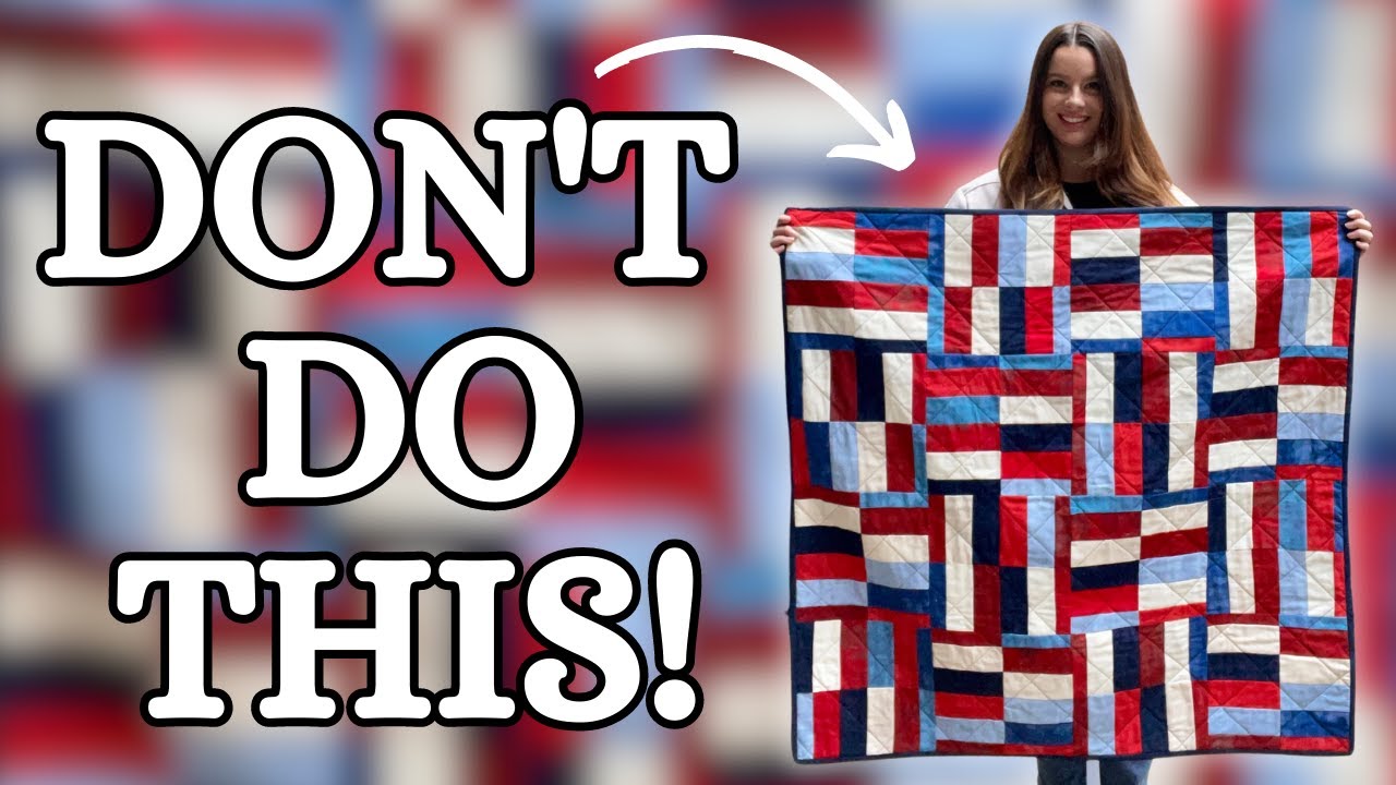 5 MISTAKES I've Made As A Beginner Quilter (And how to fix them!)