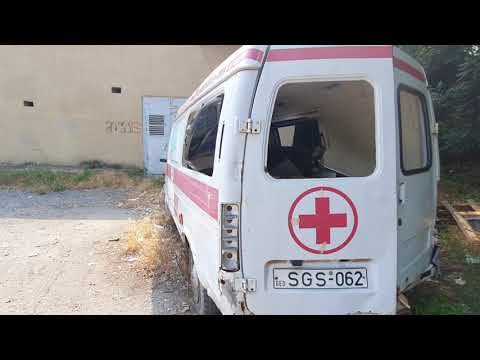 Walk around the territory of the Central Republican Hospital of Tbilisi / რესპუბლიკური საავადმყოფო