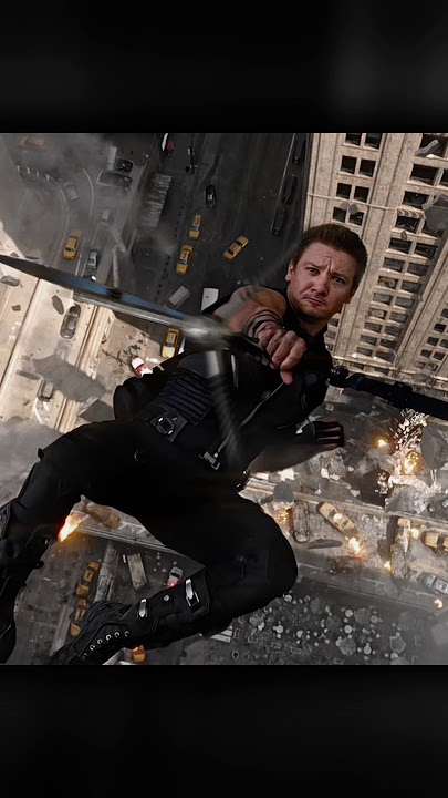 The day Hawkeye inspired her for life 🏹 #marvel