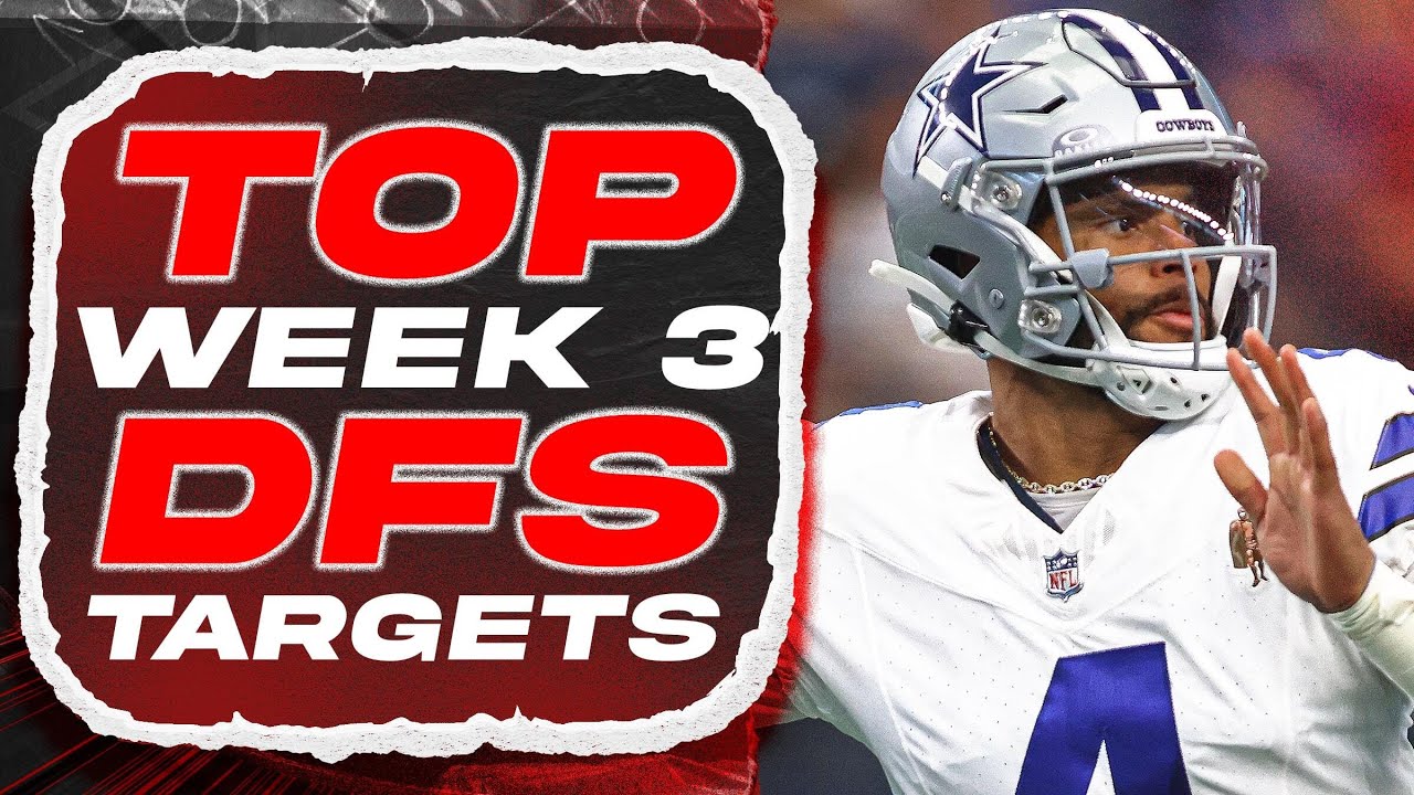top-week-3-dfs-plays-fantasy-football-2023-youtube