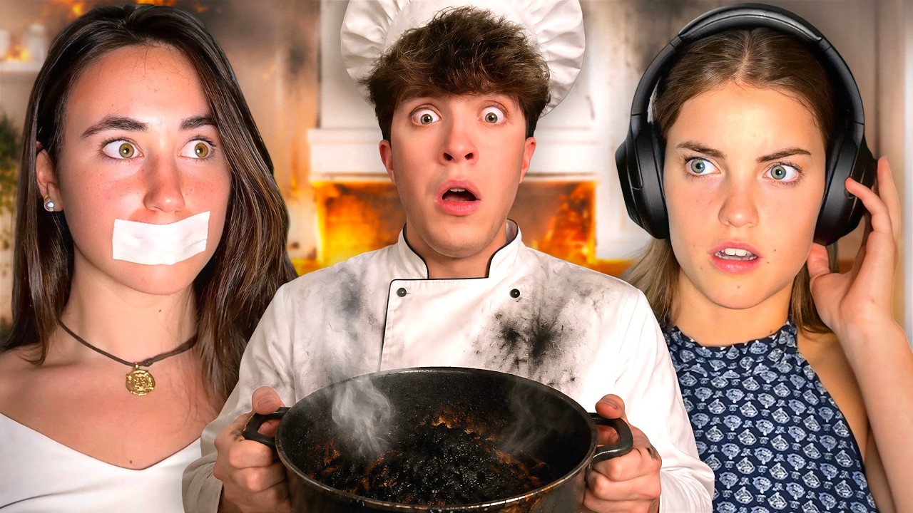 COCINANDO CON IKER *sin ver, escuchar ni hablar*