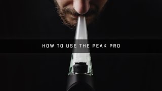 How to Use the Peak Pro