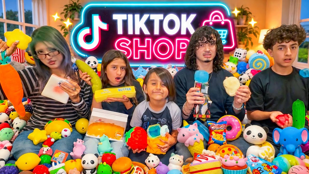 WE BOUGHT EVERY VIRAL SQUISHY FROM TIKTOK SHOP