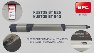 BFT KUSTOS BT B25 та B40 новинка 2024