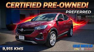 Certified Pre‑Owned Buick Encore GX Preferred AWD with just 9,915 km Pre Owned Buick Encore