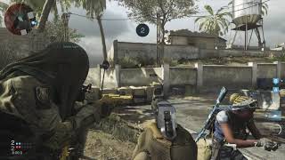 CALL OF DUTY MODERN WARFARE: THROWING KNIFE ACROSS THE MAP ON CRASH