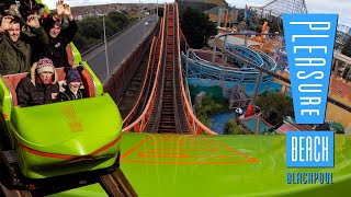 Nickelodeon Streak On-Ride POV 4K | Blackpool Pleasure Beach 2019