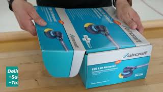 Aircraft ESS 150 Random Orbit Sander | Low-Vibration, Self-Priming, Compact Design