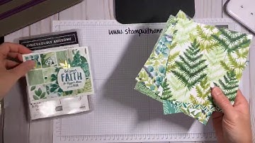 Ridiculously Awesome Card featuring the Forever Greenery Designer Series Paper Pack.