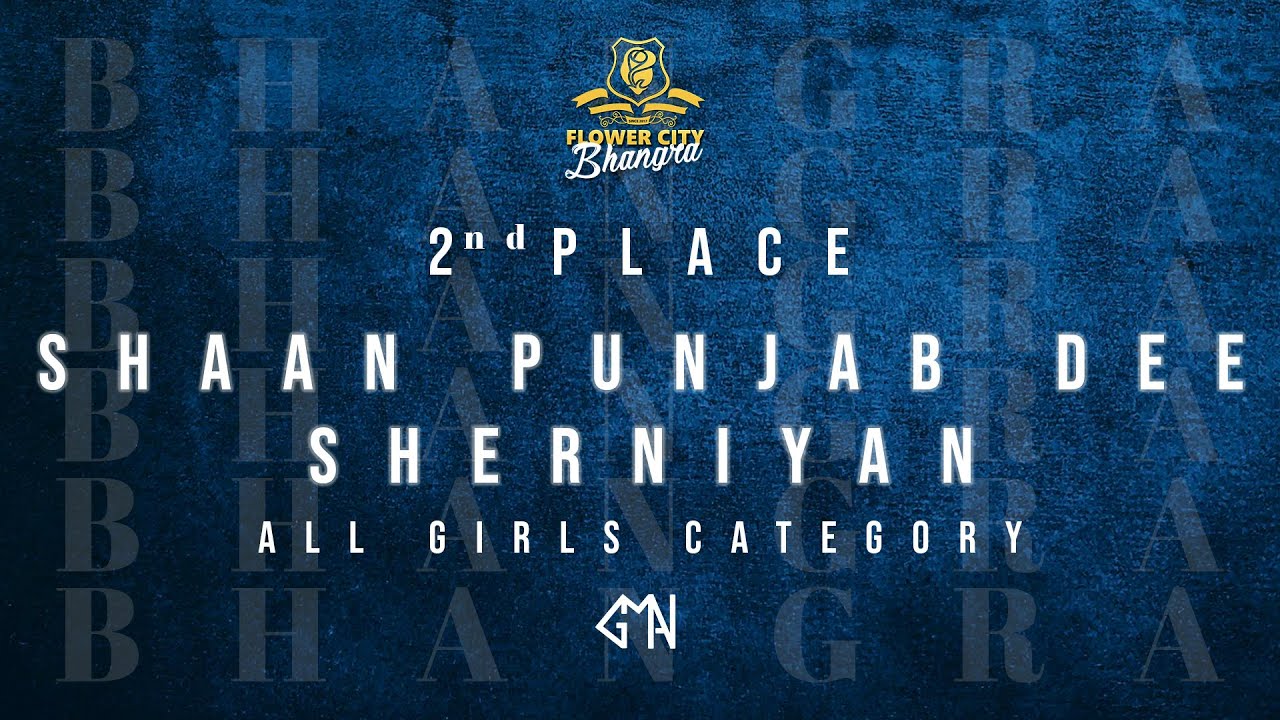 Shaan Punjab dee Sherniyan | Second Place at Flower City Bhangra 2025 | All Girls Category