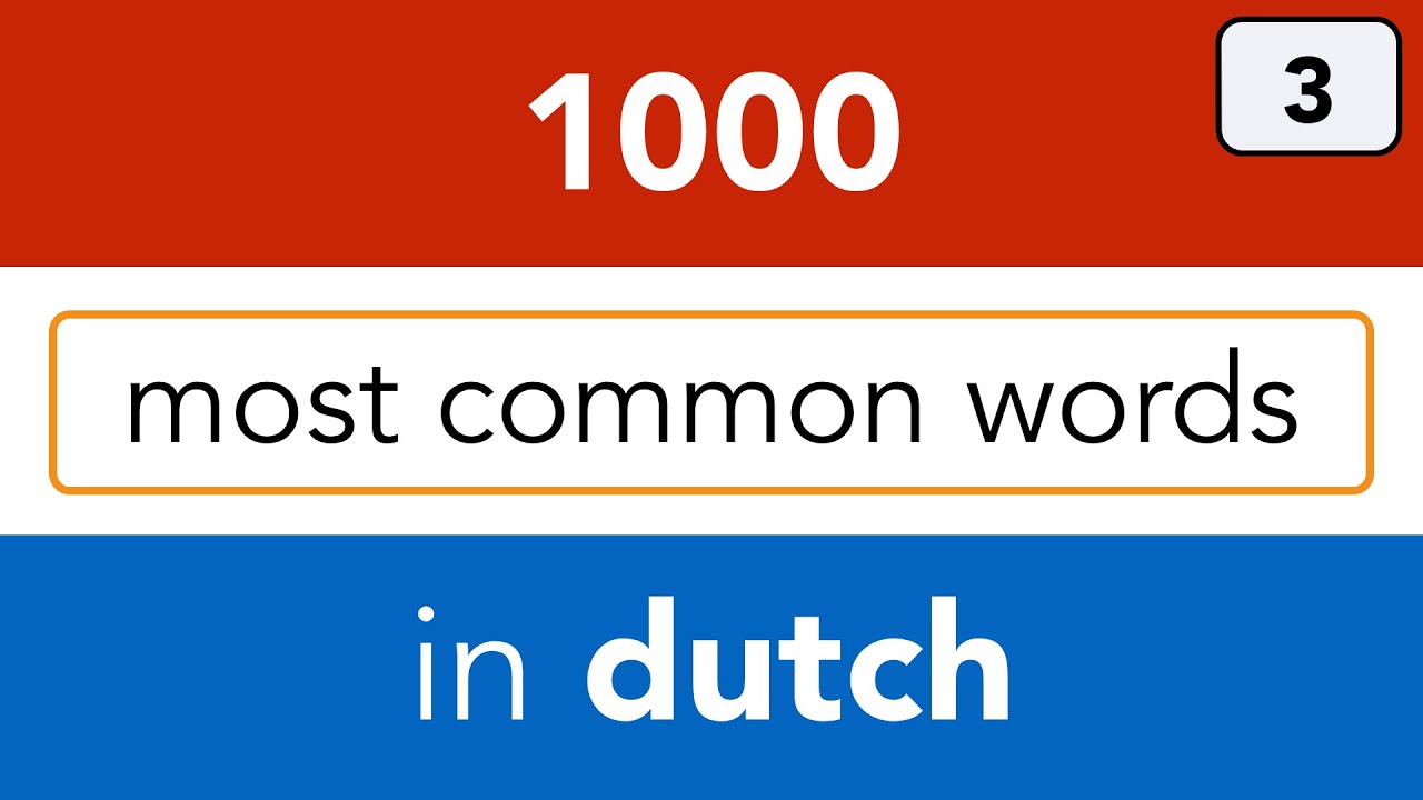 How to say in Dutch? Lesson 3: conjugation of to be (zijn) + professions in Dutch