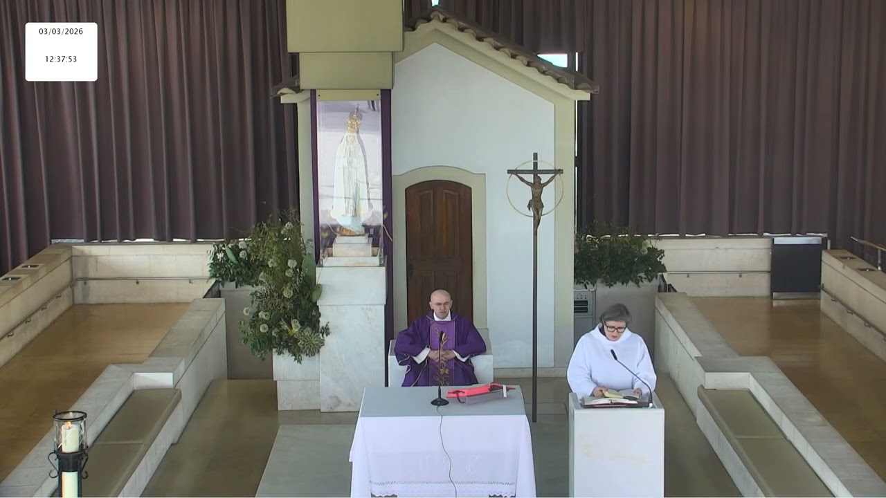 Missa a Nossa Senhora de Fátima desde a Capelinha das Aparições  03.03.2026