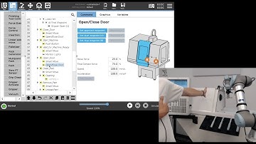 Robotiq Machine Tending Solution - URCap programming demo