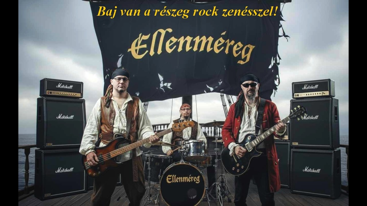 Baj van a részeg rock zenészel