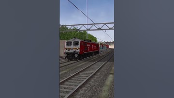 11007 Deccan Express with MIB Productions WAP7 GOEL TMT Livery!!
