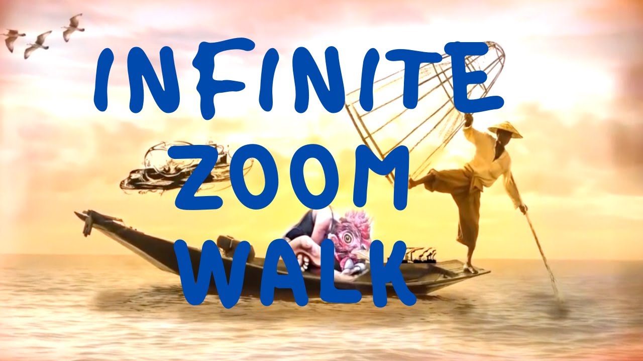 Infinite Zoom Walk 30 Minute Scenic Walking Workout YouTube