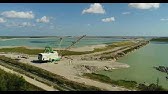 Draglines Digging Up Fossil Layers At Pcs Phosphate Mine In Aurora Nc Youtube