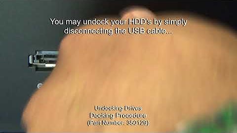 How To Dock HDDs - Aleratec 1:5 HDD Copy Dock Advanced 350129 Video Tutorial Part 6