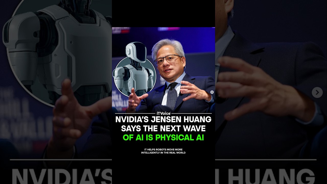 Jensen Huang: The Future of AI is Physical Intelligence | Robotics Revolution Ahead