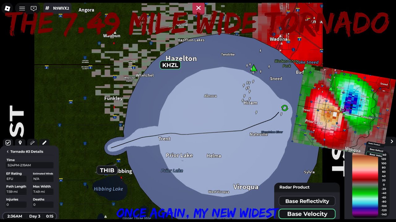 The 7.49 mile wide tornado. | S2 EP2 - YouTube